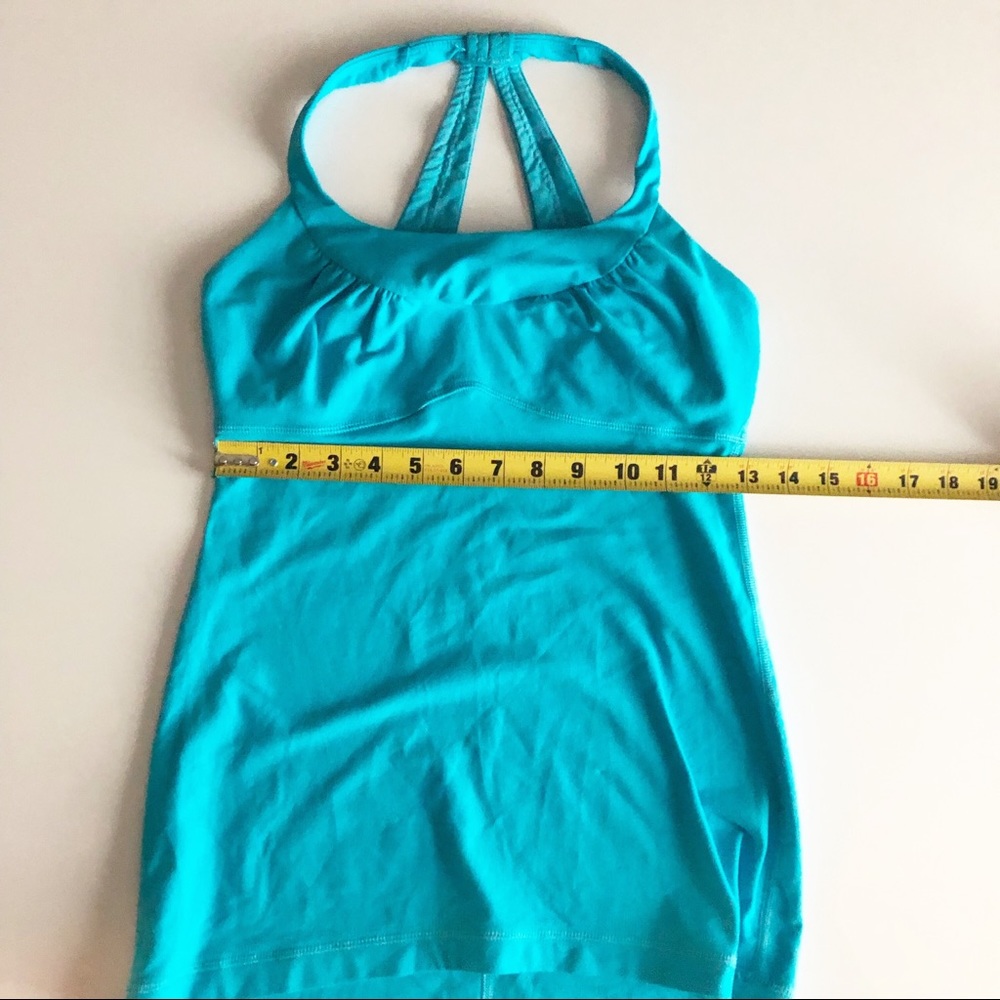 Lululemon light blue workout tank top - Picture 7 of 7